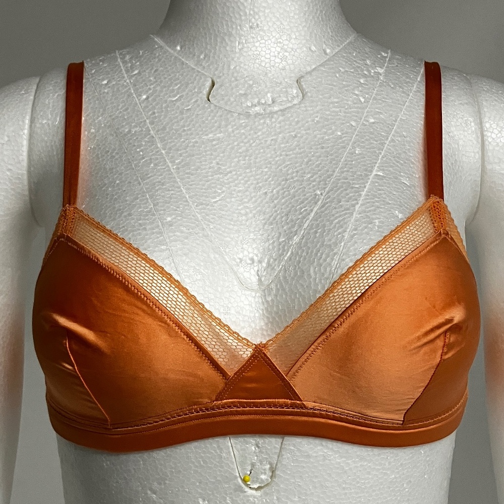 Eres Paris Silk Bra 34C New in Sorbet